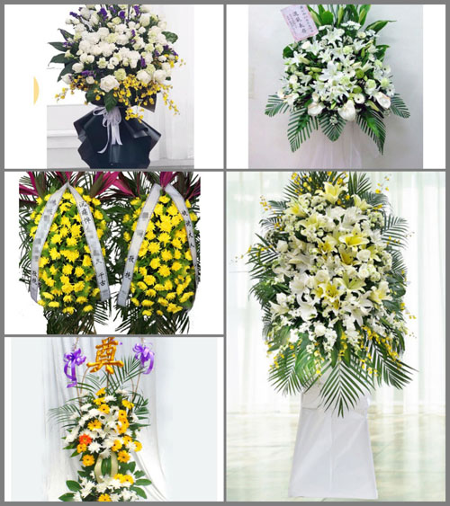 福建宁德福鼎市桐城街道富民社区白事花篮预定